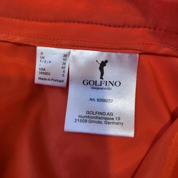 Golfino Golf Skort Womens 6 Coral Stretch Performance Brief Active Outdoor Bold - Picture 3 of 11